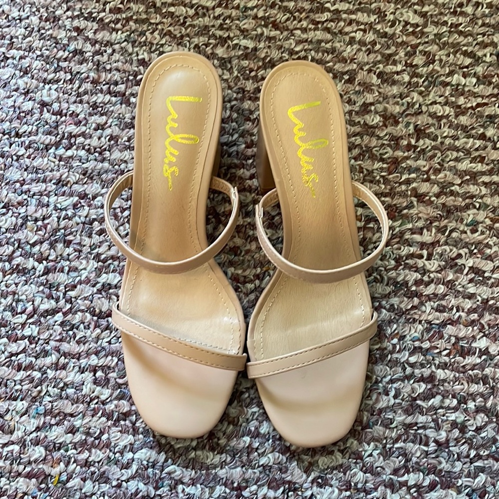 Nude heels